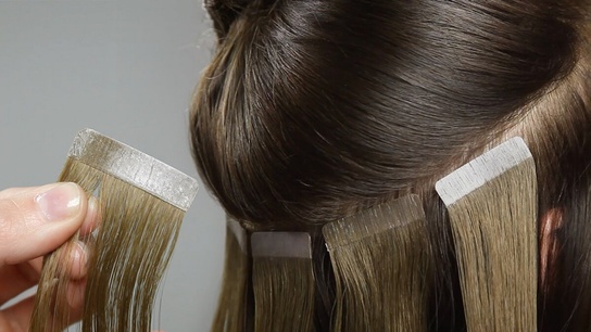 Tape hairs