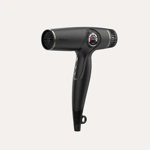 Max Pro Neo Hair Dryer with Ionic LCD Technology, No Brushes, 2100 W – Black